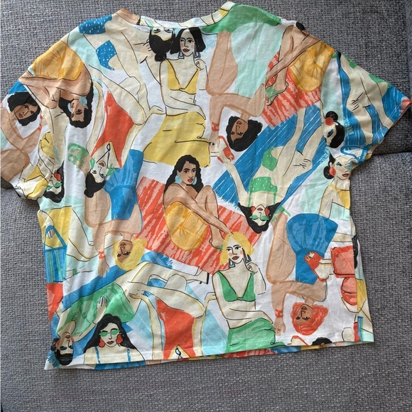 BNWOT ZARA Trendy Graphic cotton T-Shirt – Size L
(Not worn, no tag) - Picture 2 of 6